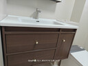 惠达中古风浴室柜组合陶瓷一体盆洗手盆洗漱台HDYYG-J60-80(胡桃色)  实拍图