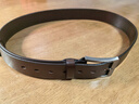 头层派（TOUCENGP）皮带男真皮针扣头层纯牛皮休闲腰带牛仔裤带百搭中青年礼物送男友 深咖啡宽3.8cm 下单备注长度 115cm 推荐体重150-165斤 实拍图