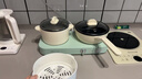 小熊（Bear）双灶电煮锅 电炒锅 多功能电火锅分体式煎炒焖煮料理锅宿舍用小煮锅 电热锅 E12J1配蒸笼 实拍图