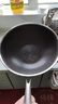 炊大皇炒锅304不锈钢有钛炒菜锅煎锅平底不粘炒锅32cm 可立可视盖不挑灶 实拍图