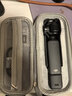 毕亚兹适用DJI大疆pocket3收纳包保护套便携手提配件旅行中包硬壳防摔抗压防溅水灰色 XJ18 实拍图