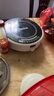 SLIOCR电磁炉家用2200W/3500W大功率电磁炉锅一体全套爆炒圆形小巧迷你易收纳防水电磁灶 2200W单机【小巧易收纳】 实拍图