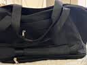 Landcase手提旅行包女大容量行李包可扩容收纳包干湿分离健身包2104黑色 实拍图