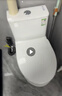 九牧（JOMOO）11396-2-1/41KB-1抗菌一级水效坐便器虹吸式节水连体马桶400坑距 实拍图