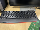 联想生态品牌异能者 有线键盘 笔记本/台式机通用 商务办公打字 全尺寸104键 USB有线即插即用 黑K320 实拍图