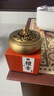 美真香檀香+桂花+艾草盘香家用室内卧室熏香香薰 4小时/48环*3+黄铜香炉 实拍图