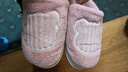 京东京造家居包脚棉拖鞋冬季室内防臭防滑保暖厚底踩屎感女款 花簇粉38-39 实拍图