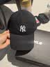 MLB官方 KARINA同款男女时尚百搭软顶棒球帽遮阳帽户外春夏CP77 纽约洋基队/黑色 均码 实拍图