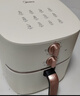 美的（Midea）空气炸锅免翻面 5.3LAI智能烹饪蒸汽嫩炸 全自动蒸烤一体 可视大视窗 家用大容量 MF-KZC5388 实拍图