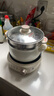 美的（Midea）电煮锅 电火锅 电热锅 电炒锅 分体式可拆洗 2.6L小电锅 学生宿舍多功能锅泡面锅 XZC2088S 配蒸笼 实拍图