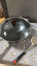 苏泊尔（SUPOR）圆底炒锅铁锅无涂层炒菜锅燃气灶凹面电磁炉通用 家用熟铁锅精铁 【有副把手】圆底纯铁 34cm 实拍图