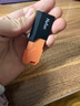 朗科（Netac）16GB USB2.0 U盘UA92 车载电脑两用闪存盘 橙黑色推拉 投标专用软件加密U盘 实拍图