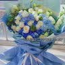 馨仪鲜花速递玫瑰向日葵康乃馨花束送女友生日礼物全国同城配送 21朵粉玫瑰混搭花束 实拍图