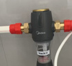 美的（Midea）前置过滤器40微米反冲洗压力表监控15T大通量 QZBW20S-12 全屋家用净水器清洗 旋风 实拍图