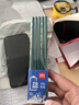 得力（deli）经典绿杆10支2B铅笔原木六角笔杆学生考试素描绘图铅笔写字练字书写学生开学文具 实拍图