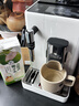 德龙（Delonghi）全自动咖啡机家用意式可拆豆仓19BAR泵压美式豆粉两用13档研磨欧洲进口手动奶泡R5入门黑咖版 R3 .W白月光 操作简便 一键咖啡菜单 开关机自动清洗 实拍图