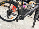 永久锂电池助力电动自行车禧玛诺变速超长续航山地车男女士双碟刹单车 F58摩天灰【助力续航约20-30KM】线碟 27.5英寸 实拍图