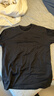 网易严选26新品10A抗菌纯棉短袖T恤新疆棉内搭圆领男女同款 短袖款-质感黑 【棉柔T3.0升级】 L 实拍图