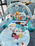 澳贝（auby）婴幼儿童玩具健身架摇铃安抚萌猫脚踏钢琴0-6个月新生儿见面礼盒 实拍图