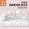 无印良品一次性床单被罩枕套床笠三件套旅行隔脏免洗酒店用品-小碎花生机 实拍图