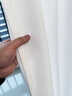 未来式窗帘透光不透人幻影纱帘2025新款卧室客厅金刚纱阳台防晒遮阳窗纱 幻影纱-霜白色（送挂钩）(免费改短） 【穿孔/免费改短/定制联系客服】 实拍图