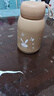 【京东物流送货上门】萌萌兔卡通水杯女牛奶玻璃杯创意便携杯子 咖色萌萌兔 330ml 1只 实拍图