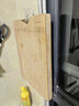 炊大皇 天然整竹菜板3cm加厚带刻度可悬挂家用案板砧板和面切菜板38*28 实拍图