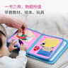 MY FIRST BOOK蒙氏早教布书早教婴儿玩具1-6岁宝宝布书礼盒周岁宝宝礼物食物蓝 实拍图