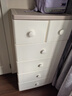 京东京造 馥芮白抽屉式收纳柜特大号五斗柜客厅卧室 5层60宽 实拍图