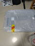 禧天龙塑料衣物收纳箱玩具整理箱车载储物箱55L 透明 1个装 带轮 实拍图
