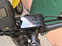 五羊锂电池助力电动自行车禧玛诺变速超长续航山地车男女士双碟刹单车 磨砂黑T5N-10A-26寸-助力续航约100km 实拍图
