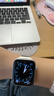 Apple/苹果 【女神节】Watch S11 智能手表GPS款42毫米银色铝金属表壳雾紫色运动型表带S/M 实拍图