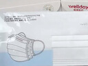 维德（WELLDAY）一次性成人医用外科口罩三层防护防过敏透气灭菌级独立包装100只 实拍图