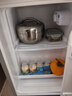 华宝小冰箱小型家用出租房用冷藏冷冻两用一级能效节能省电迷你宿舍寝室办公室二门电冰箱 【一级能效】68L银色【全国联保】 实拍图