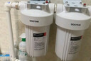 GOOTHO大白瓶前置过滤器 全屋家用自来水过滤净水器大通量大蓝瓶中央过滤通用滤芯除余氯阻垢 10寸双联增强除氯【PP+PCP】 实拍图