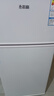 志高（CHIGO）【送货上门】 小冰箱双门小型电冰箱 家用小冰箱双开门冰箱宿舍租房办公室冷藏冷冻迷你节能冰箱 88L双门【一级能效】上冷冻下冷藏 实拍图