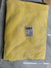 美家日记大抹布 黄灰60*160cm*双层1条洗车毛巾 擦车抹布吸水纤维绒擦车巾 实拍图