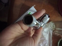 九牧（JOMOO）洗衣机角阀龙头水嘴不锈钢4分卡扣螺纹接口银色X74108-818/1C-1 实拍图
