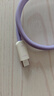 CANDYSIGN制糖工厂MagTie全磁吸贴贴线240W USB C-C京红苹果iPhone充电线数据线5A快充Type-CiPad笔记本电脑 实拍图