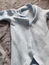 优衣库婴幼儿宝宝压线连体衣长袖爬爬服婴儿衣服478819 60 浅蓝色 90cm 实拍图