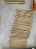 尚烤佳（Suncojia）竹签 烧烤签子 冰糖葫芦签羊肉串木签穿肉签一次性烤肉签 250支 实拍图