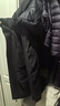 京东京造羽绒服男短款男士连帽滑雪服派克服外套男新衣送礼 黑色 XL 实拍图