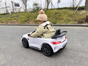 乐威普奔驰授权儿童电动车遥控四轮汽车宝宝礼物小孩玩具车可坐人摇摆车 实拍图