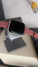 MSSM适用苹果手表表带applewatch手表小蛮腰真皮女表带iwatch S11/ultra3/S10/9/8/SE3 玫红38/40/41mm 实拍图