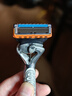 吉列（Gillette）剃须刀锋隐致顺5锋速3刀片刀头旋转式手动刮胡刀架剃须泡沫送男友 实惠装  锋隐5刀片（简装4刀头） 实拍图