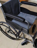 鱼跃(yuwell)轮椅车H051折叠老人轻便旅行手推车钢管免充气胎代步车 实拍图
