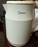 美的（Midea）电热水壶家用烧水壶泡茶0涂层食品级304不锈钢自动断电双层防烫全钢无缝1.5L大容量 MK-HJ1566 实拍图