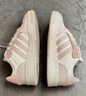adidas ENTRAP美式校园风运动少年感复古篮球风板鞋男女阿迪达斯   白色/粉色   38 实拍图