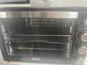 格兰仕（Galanz）电烤箱 家用 40L大容量 上下独立控温 多层烤位 机械操控 烘培炉灯多功能 K42 经典黑 40L 黑色 实拍图