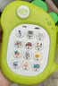 婴儿双语手机卡通仿真手机可咬音乐故事电话机早教机玩具六一 裸机[恐龙-绿]双语手机-送绳 袋 实拍图